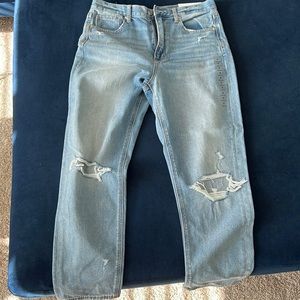 AE new with tags mom jeans size 8